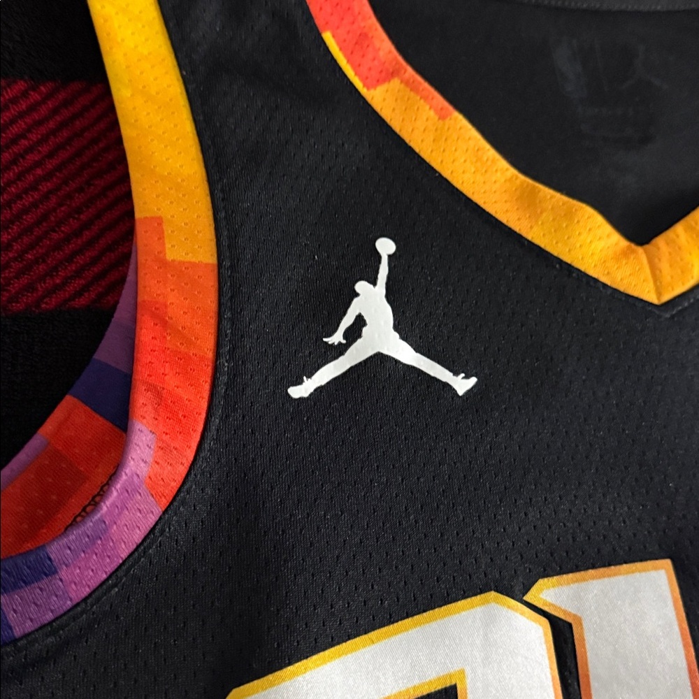Phoenix Suns #25 Mikal Bridges NBA Jordan Statement Edition Jersey - Picture 3 of 10